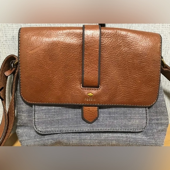 Fossil Brown and Gray Women's Bag - Picture 3 of 10
